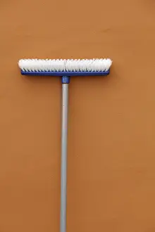 Symbolic Picture Frame Imprime: Scrubber on a wall