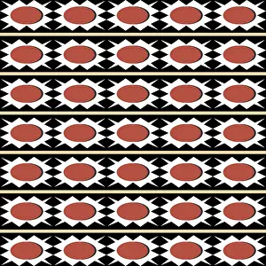 Full Frame Background Image Imprime: Seamless pattern abstract vector graphic
