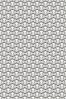 Bright Decorative Item Imprime: Seamless tileable decorative white background pattern