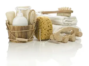 Bathroom Essentials Imprime: Set of bathing articles
