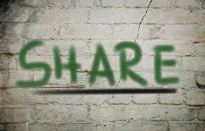 Symbolic Picture Imprime: Share Concept
