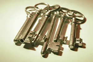 Studio Shot Of Keys Imprime: Skeleton Keys