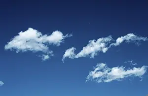 Blue Skies And Clouds Imprime: Sky with clouds