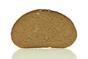 Basic Food Images Imprime: A slice of bread