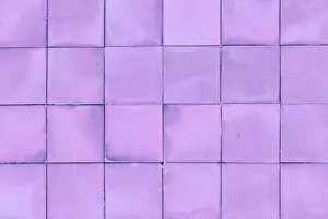 Mosaic Background Imprime: Small pastel violet rectangular tiles background