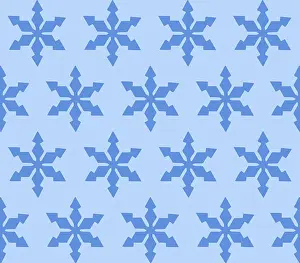 Full Frame Snowflakes Imprime: Snowflakes, patterns, background