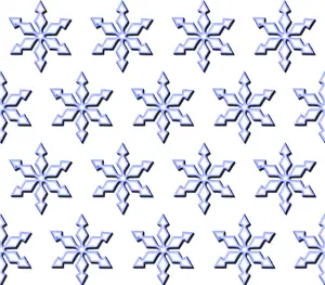 Ice Crystal Structure Imprime: Snowflakes, patterns, background