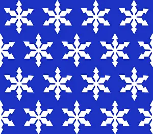 Full Frame Snowflakes Imprime: Snowflakes, patterns, background