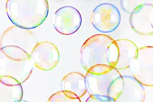 Colorful Soap Bubbles Imprime: Soap bubbles