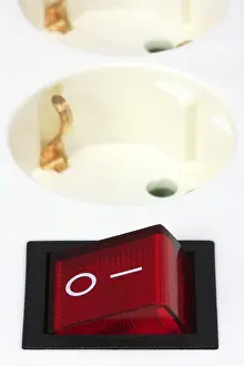 Saving Energy Tips Imprime: Socket with switch on/off button