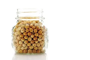 Nutrition Facts Imprime: Split peas in a jar
