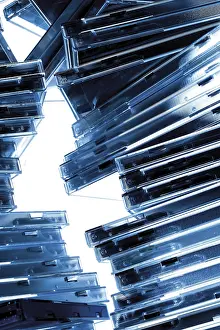 Compact Disc Storage Imprime: Stack of CDs
