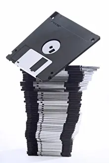 Office Supplies Imprime: Stack of floppy disks