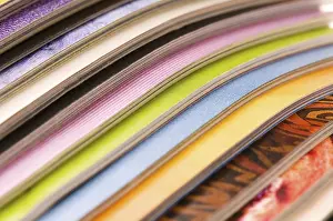 Waste Separation In Europe Imprime: Stack of magazines, poland