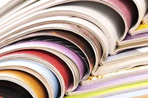 Ecofriendly Waste Separation Imprime: Stack of magazines, poland