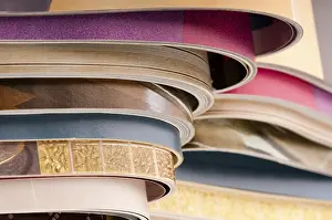 Waste Separation In Europe Imprime: Stack of magazines, poland