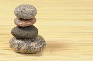 Colorful Stones Imprime: Stack of stones
