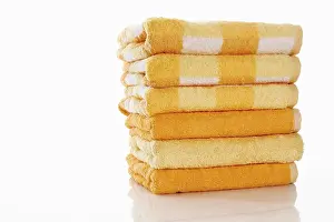 Still Life Studio Photography Imprime: Stack of towels