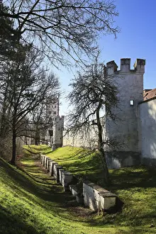 Deserted City Wall Imprime: Stadtmauer