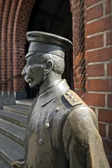 German Sculpture Artwork Imprime: Statue, Captain of Kopenick