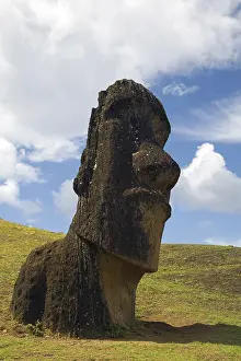 Imágenes Relacionadas Imprime: Estatua en la isla de pascua.