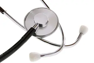 Medical Technology Images Imprime: Stethoscope, detail
