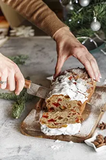 Advent Season Baking Imprime: Stollen is fruit bread of nuts
