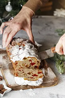 Advent Season Baking Imprime: Stollen is fruit bread of nuts