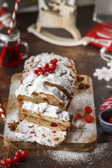 Fruit Bread With Nuts Imprime: Stollen is fruit bread of nuts