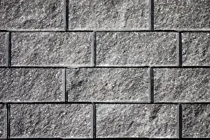 Historic City View Imprime: Stone wall texture