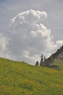 Cumulonimbus Clouds Europe Imprime: Storm cloud, cloud, thunderstorm