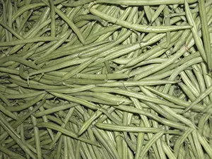 Green Vegetables Imprime: String beans