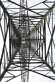 Uninhabited Landscape Imprime: Strommast
