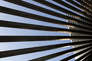 Close Up Metal Imprime: Structures in a metal element