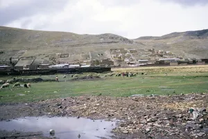 Título: Costas del Lago Titicaca, Perú, América del Sur, 1962, América del Sur.