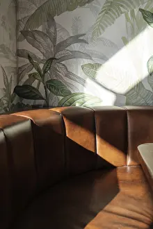 Restaurant Interior Design Imprime: Sunlight streams through a window