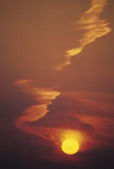 Evening Sun Cloud Formation Imprime: Sunset
