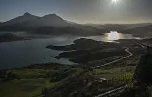 Imágenes fechadas el 11 de agosto de 2024: Atardecer, España.