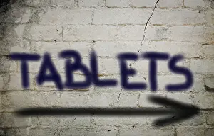 Healthcare Concept Imprime: Tablets Concept