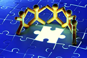 Successful Collaboration Imprime: Team work on solving puzzle problem