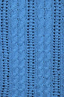 Close Up Texture Imprime: Texture of knitting close up as a background