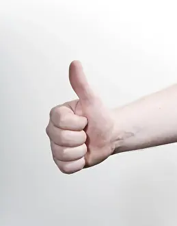 Positive Body Language Imprime: Thumbs up