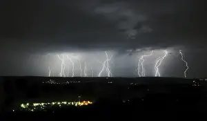 Lightning Strike Imprime: Thunderstorm
