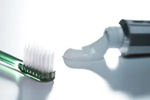 Personal Grooming Products Imprime: Toothbrush with toothpaste