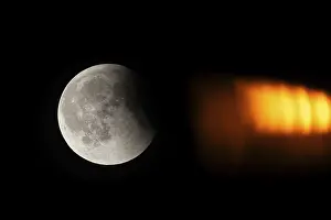 Total Lunar Eclipse Germany Imprime: After a total lunar eclipse