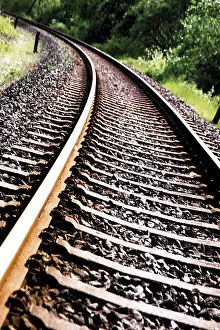 Uninhabited Train Tracks Imprime: Train tracks