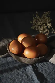 Easter Concept Imprime: Unusual Easter on dark background