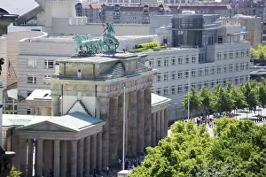 Classicistic Architecture In Germany Imprime: View over Berlin