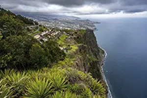Madeira Coastal Landscape Imprime: View of the cliffs from the viewing platform