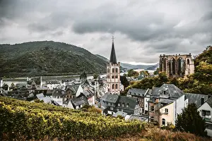 UNESCO World Heritage Site Germany Imprime: View from the Post Tower of St